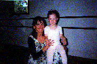 Fiona with teacher Kathy