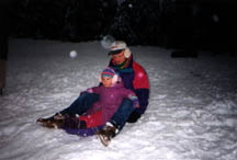 Fiona and Richard, still on Snoqualmie Pass